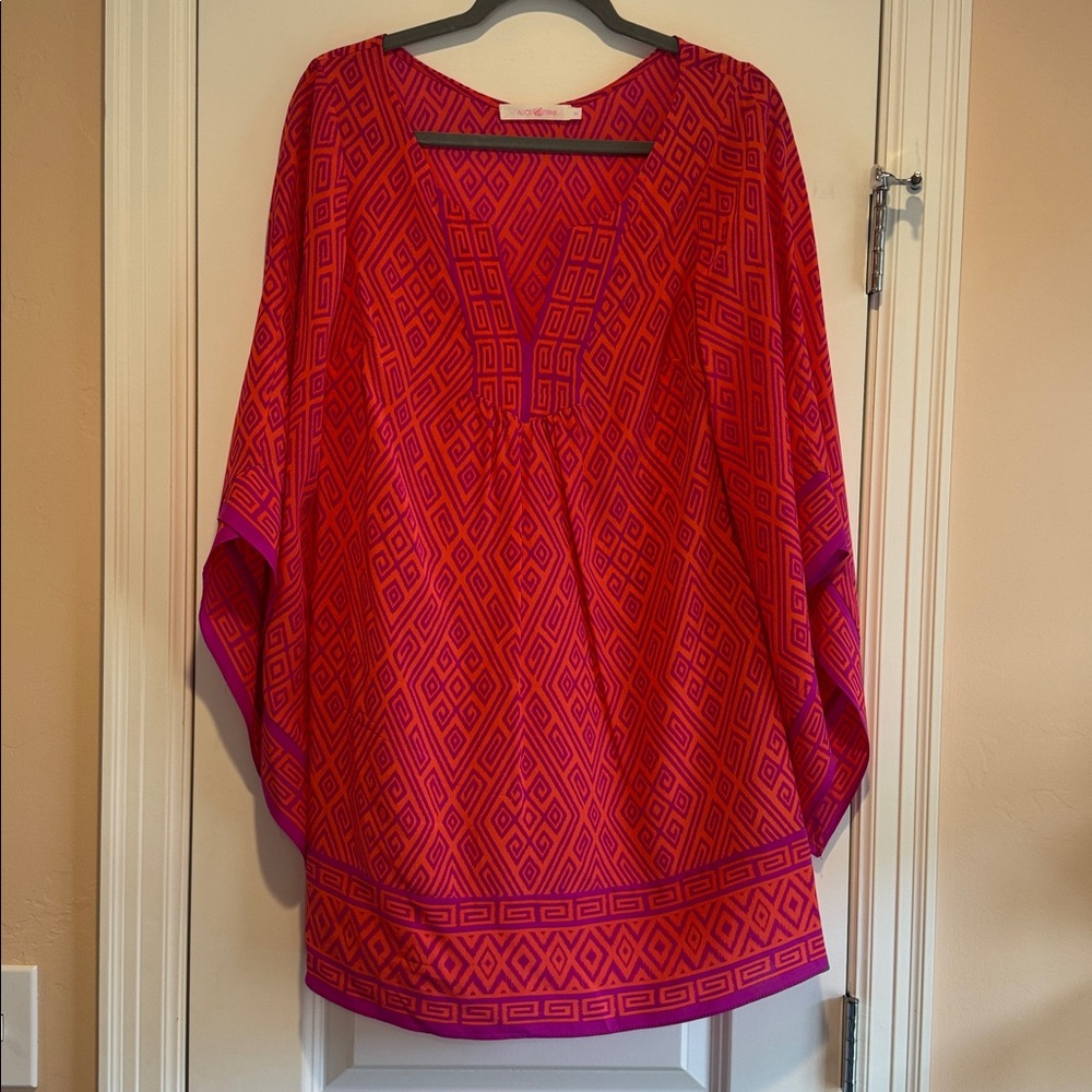 EUC Alice and Trixie Silk Tunic Caftan Size M